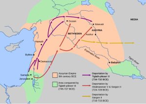 ten tribes map