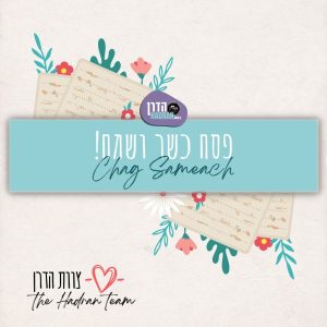 חג שמח chag sameach